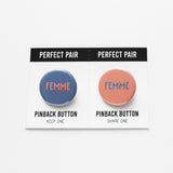 BUTCH/FEMME <br>Perfect Pairs Button Set