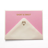SHORT & SWEET Hot Foil Stamped Notecard Set