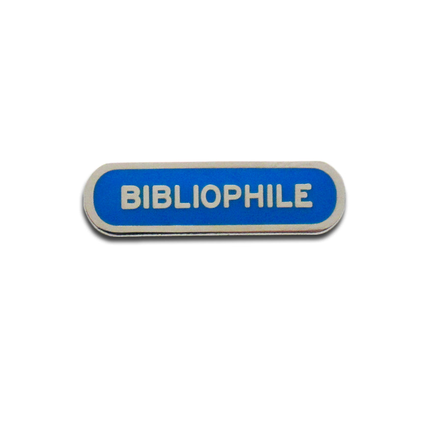 BookaholicStore Book Collector Bookish Enamel Pin | Book Lover | Bibliophile