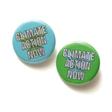 CLIMATE ACTION NOW Pinback Button