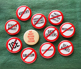 WE MUST REFUSE THEIR FUTURE <br> Pinback Button