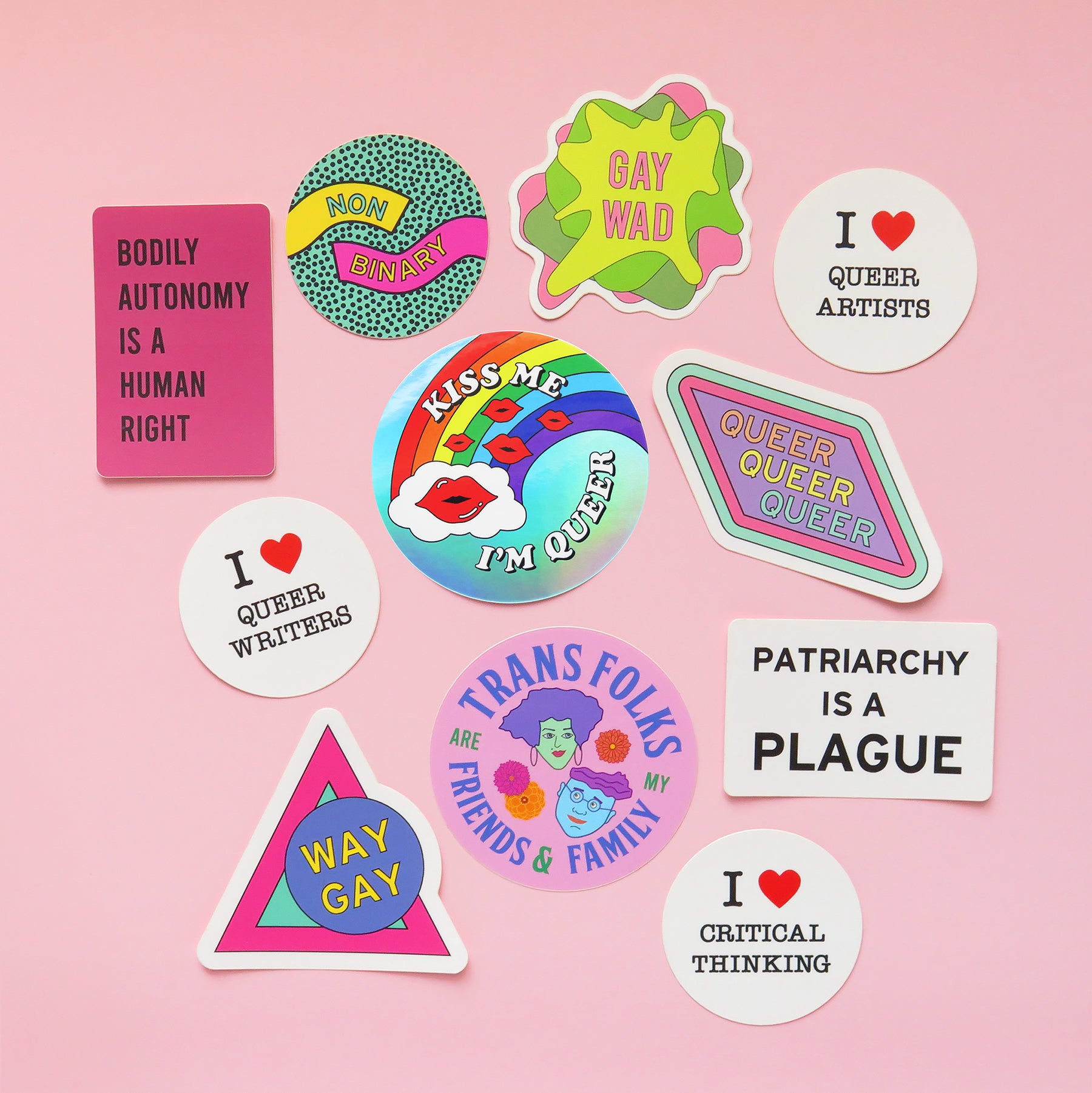Professional Autonomy Sticker BODILY AUTONOMY IS A HUMAN RIGHT Sticker – WORD FOR WORD Factory