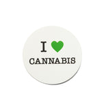 I LOVE CANNABIS <br> Sticker