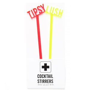 TIPSY & LUSH <br> Cocktail Stirrers