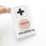 NSFW <br> Pinback Button